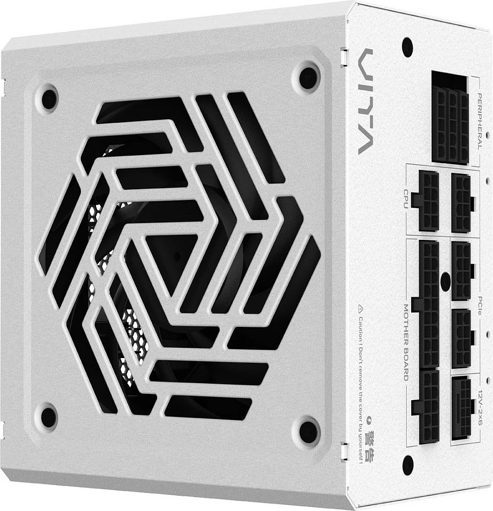 Furnizues rryme FSP VITA GM 1000W, ATX 3.1, 80 PLUS Gold, fully modular, i bardhë
