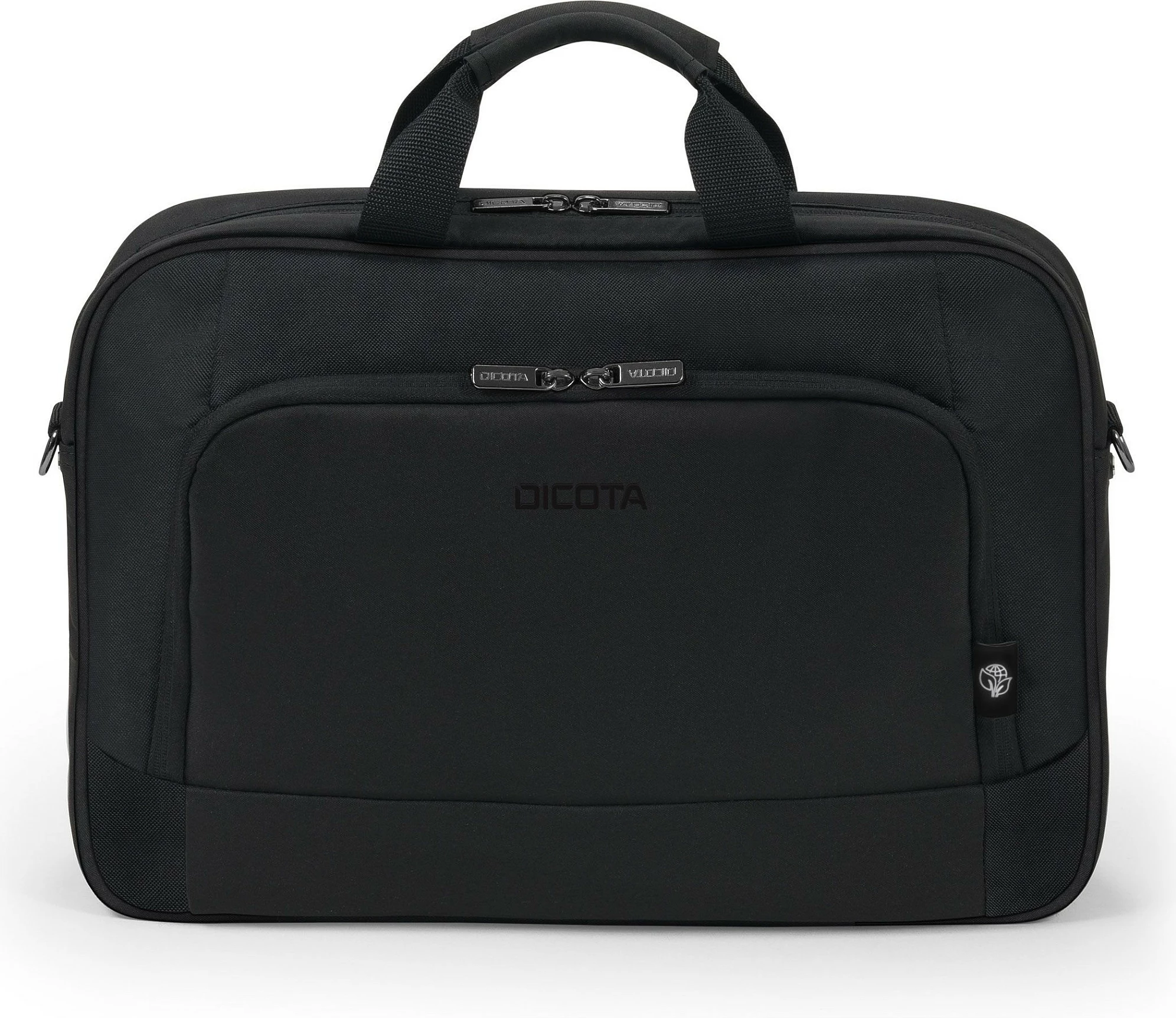 Çantë laptopi DICOTA Eco Top Traveller BASE, 14.1", me rrip shpatulle, e zezë