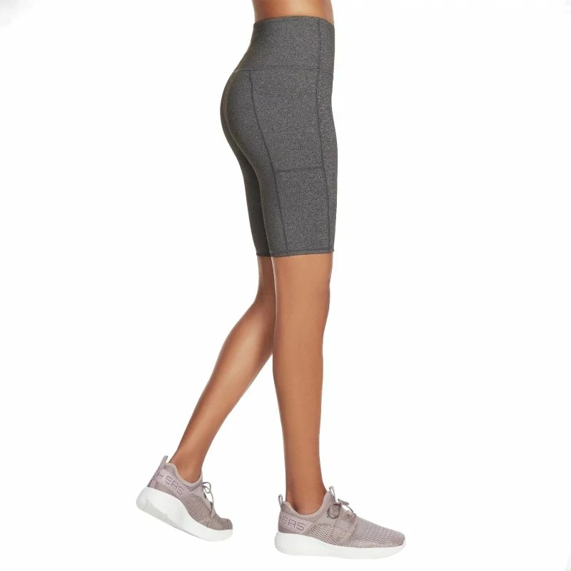 Shorce çiklizmi për femra Skechers, gri [Madhësia: M]