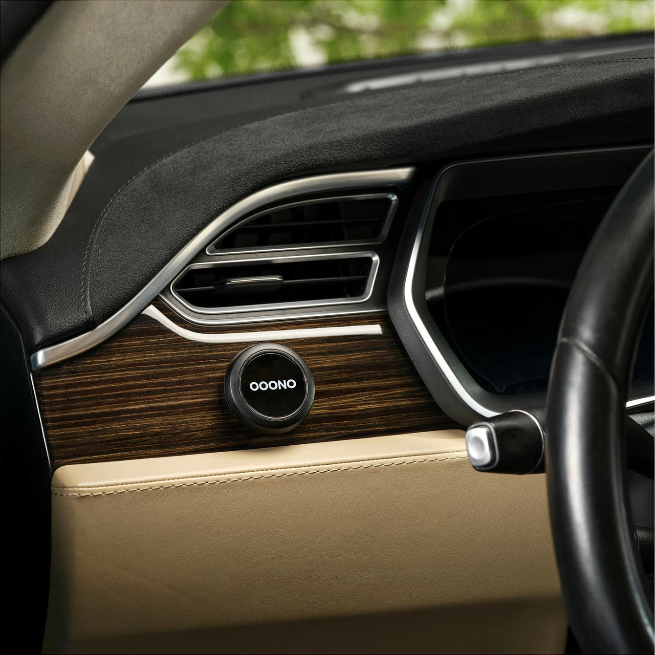 Sinjalizues radar OOONO CO-DRIVER, 44 mm, e zezë