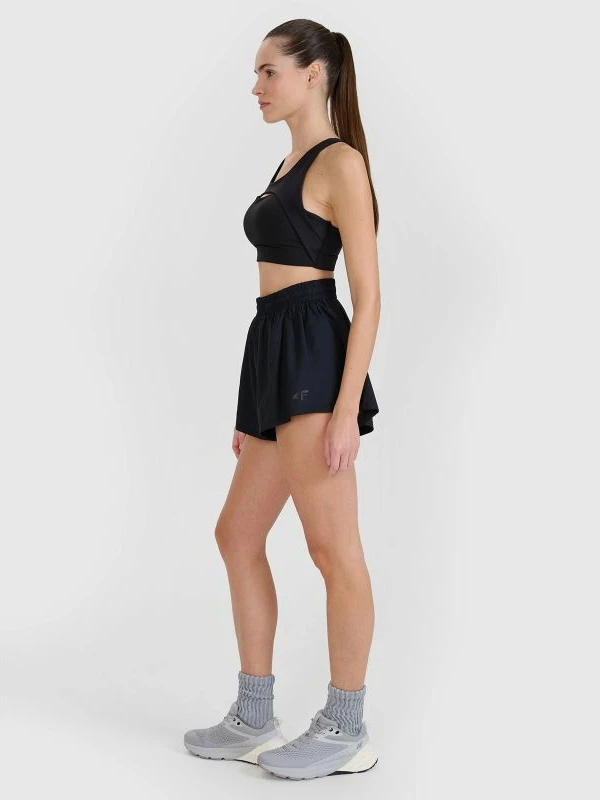 Shorce trajnimi për femra 4F, të zeza [Madhësia: XS]