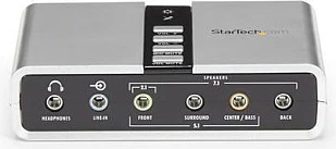 Adapter audio USB StarTech 7.1 me S/PDIF, 16-bit, argjendi