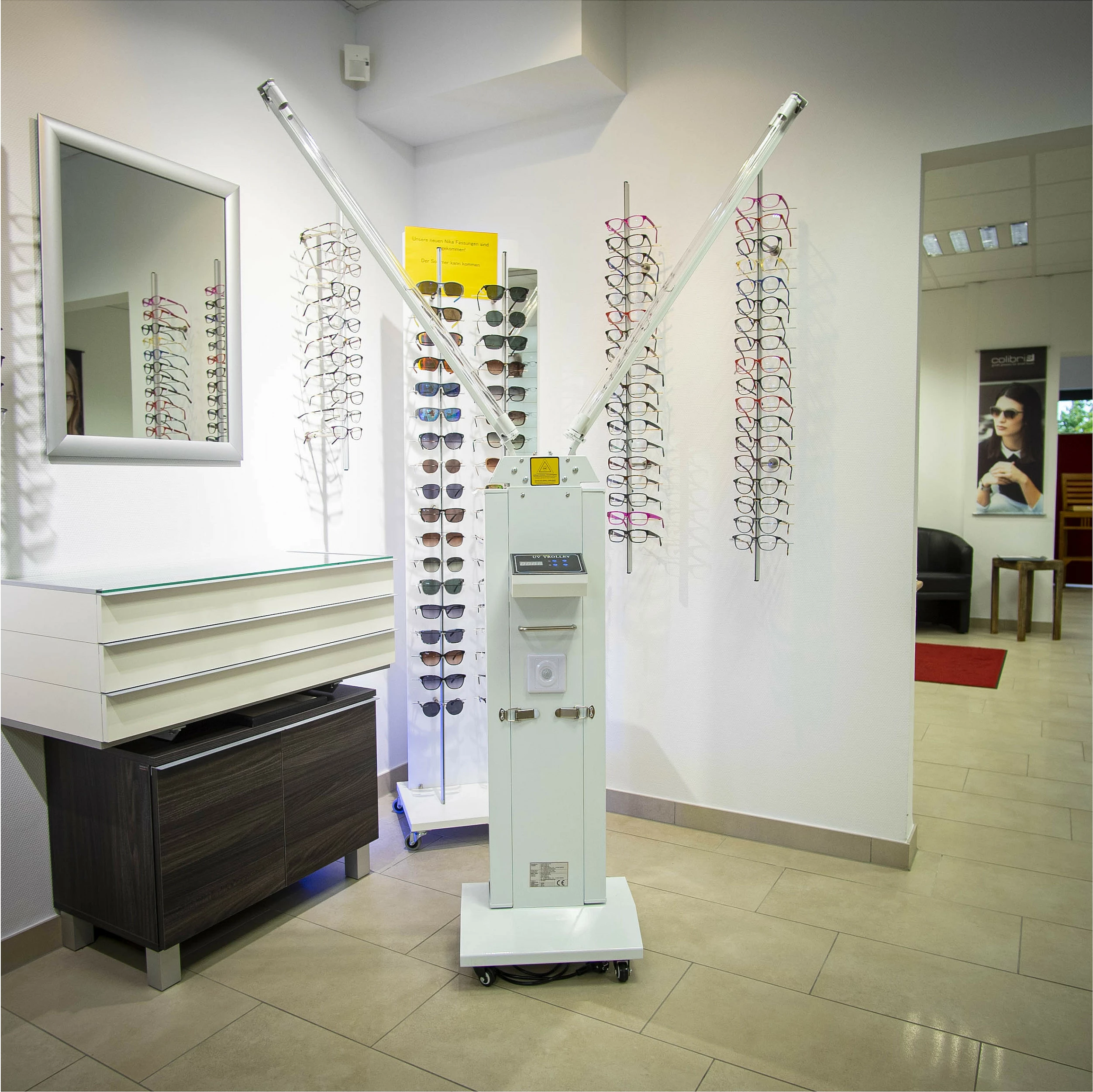Llambë dezinfektuese UV-C GoodConnections Alcasa UVC-0002, 4x30 W, 253.7 nm, e bardhë