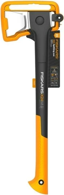 sëpatë për çarje druri Fiskars X-Series X24 600 mm, 1.7 kg, black/orange, 1069106