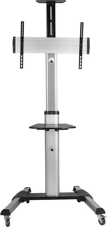 Mbajtës dyshemeje për TV/monitor ROLINE, 37-70", VESA 200x200-600x400, deri 50 kg, me rrota, argjend