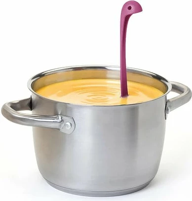 Lugë supë OTOTO Nessie, plastikë, jeshile