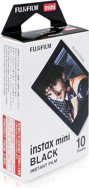 Film Fujifilm instax mini Black Frame, 10 fletë, kornizë e zezë