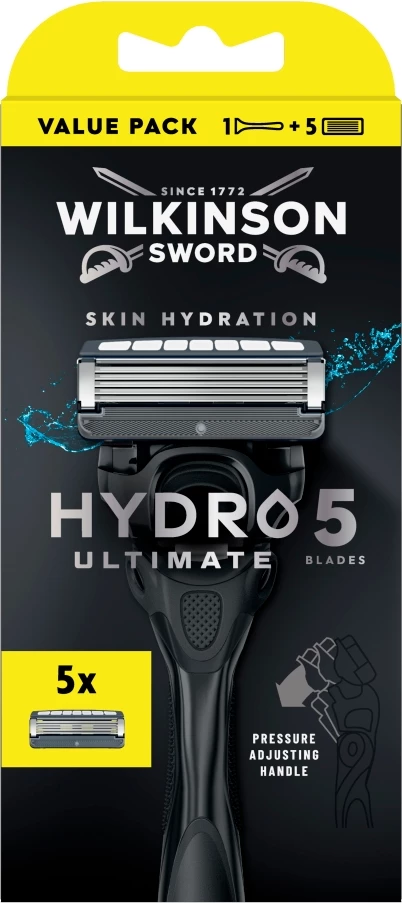 Rrojë për meshkuj Wilkinson Hydro 5 Ultimate Skin Hydration, 5 kartridha