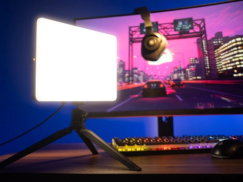 Panel ndriçimi Tracer Lumi Lite, 160 LED, stativ 10cm