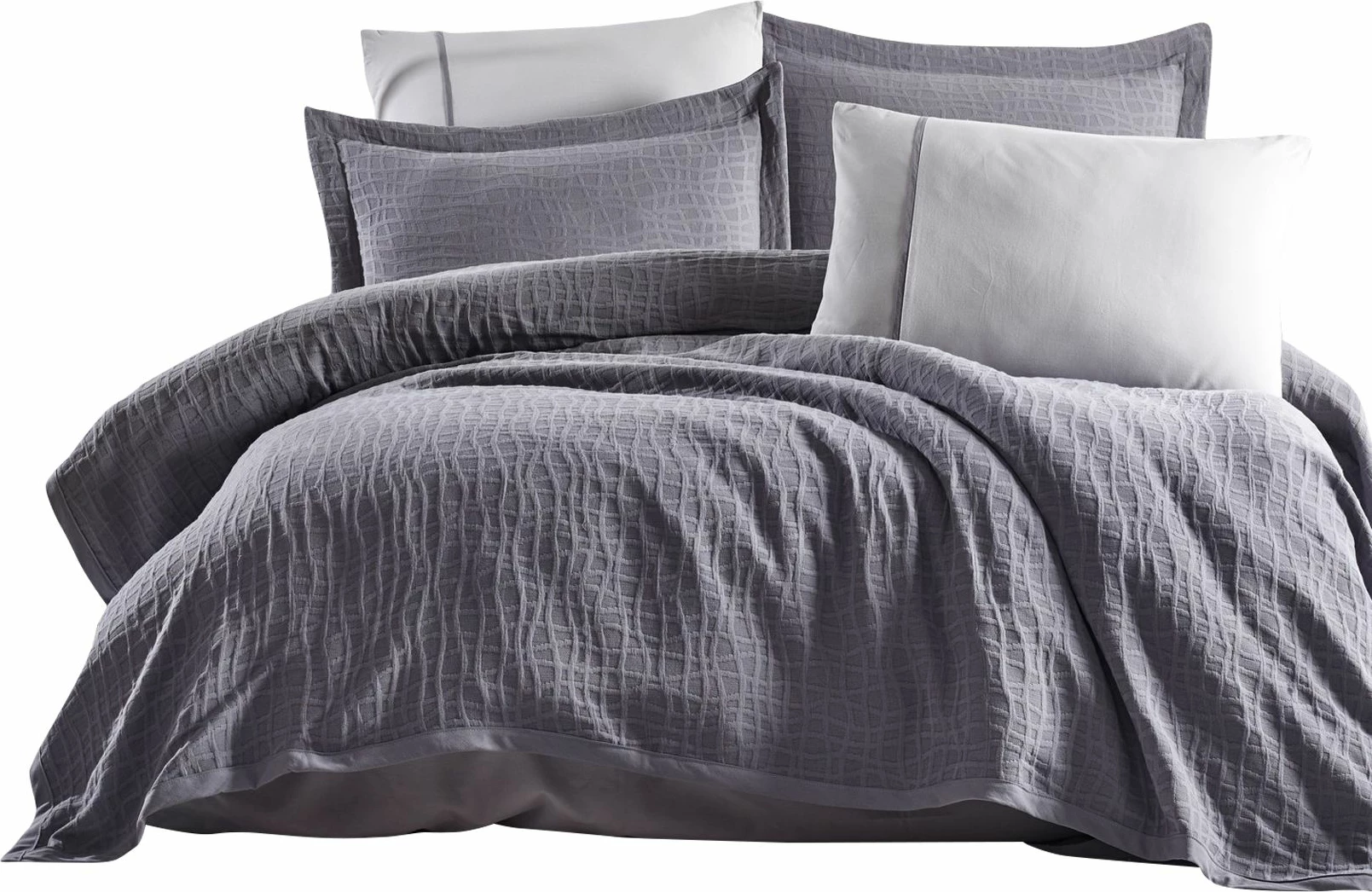 Set mbulesë dysheku dopio, ngjyrë gri, L'essentiel, Tarte