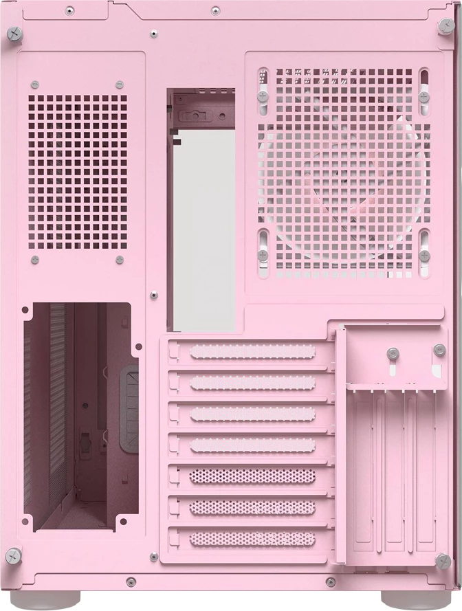 Kasë COUGAR FV150 RGB Midi Tower ATX, 4x120mm, USB-C, rozë