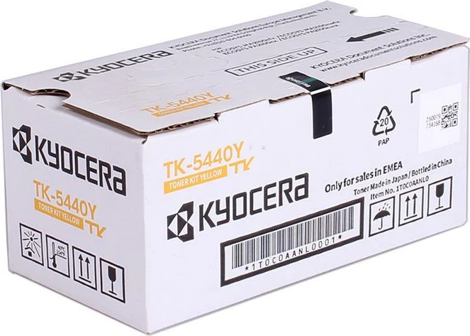 Toner, Kyocera, TK-5440Y, rendiment 2,400–4,400 faqe, verdhë