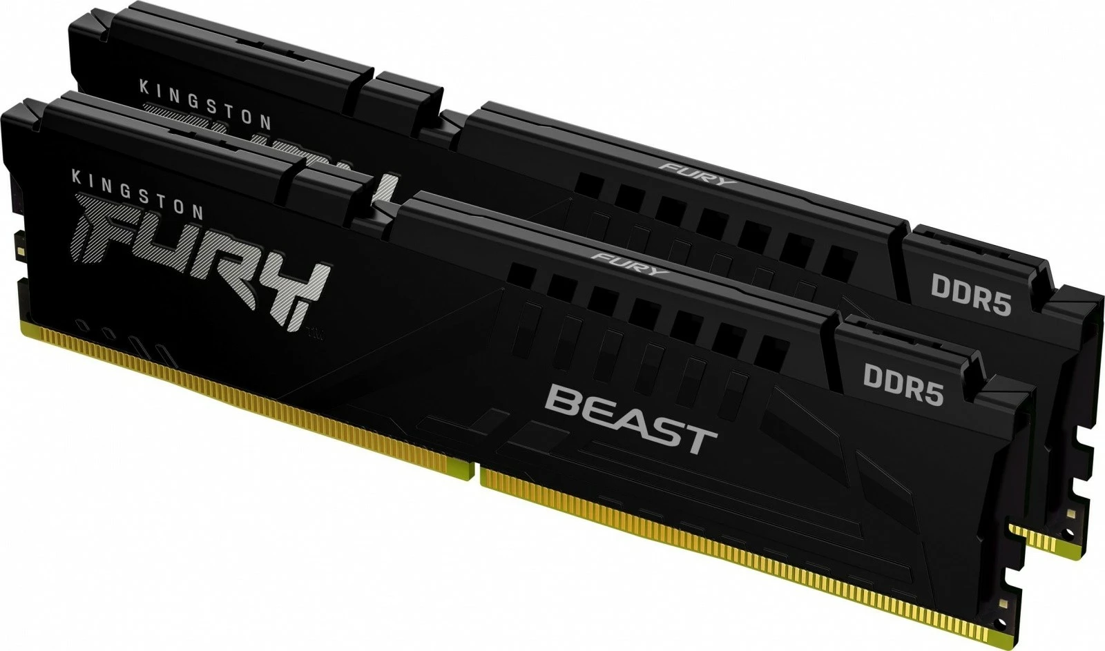 RAM Memorje Kingston FURY Beast DDR5, 64GB (2x32GB), 5600MHz, CL40, E zezë