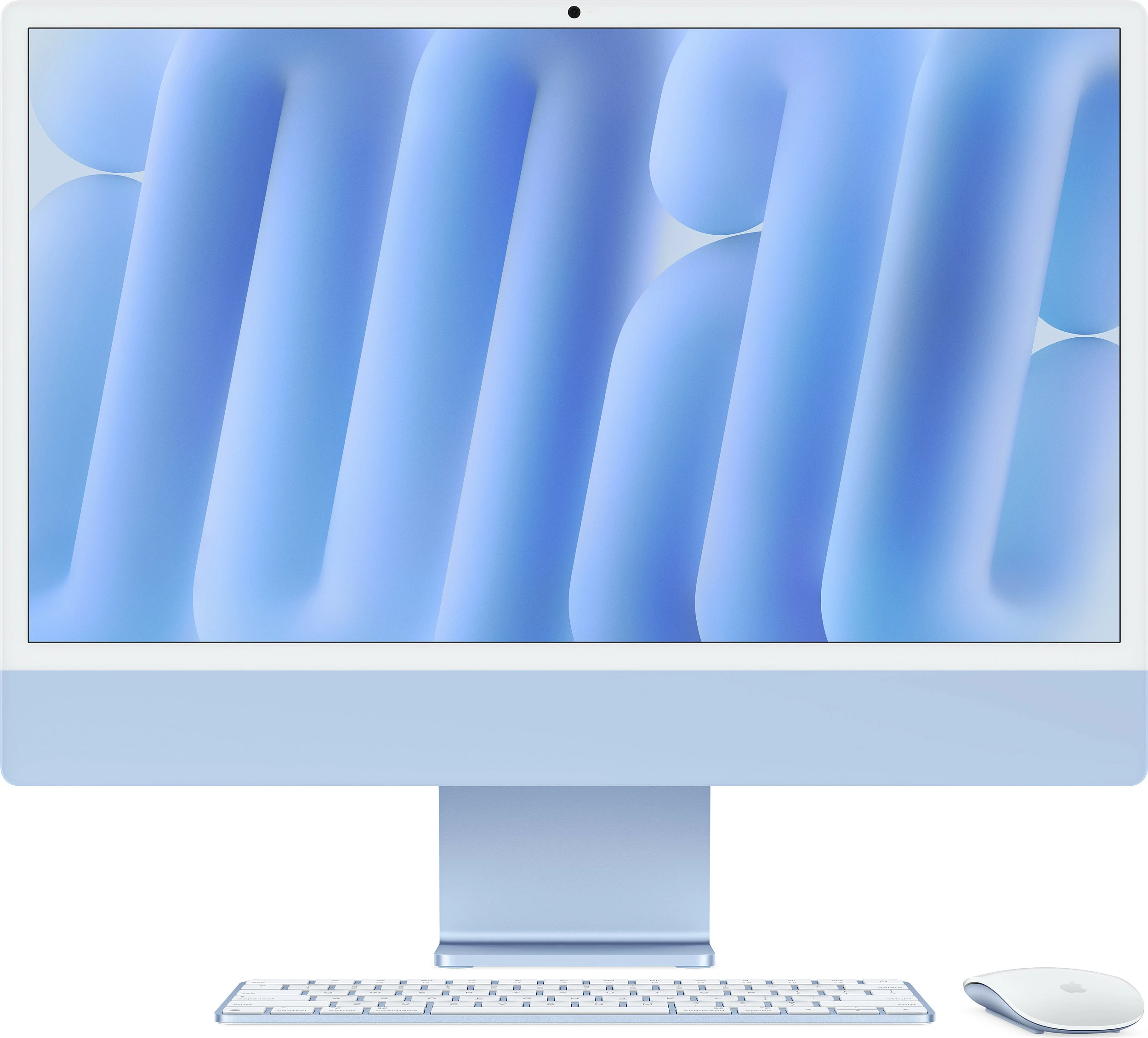 Kompjuter all-in-one Apple iMac 24" M4, 16GB RAM, 512GB SSD, Tastierë DE, Blu