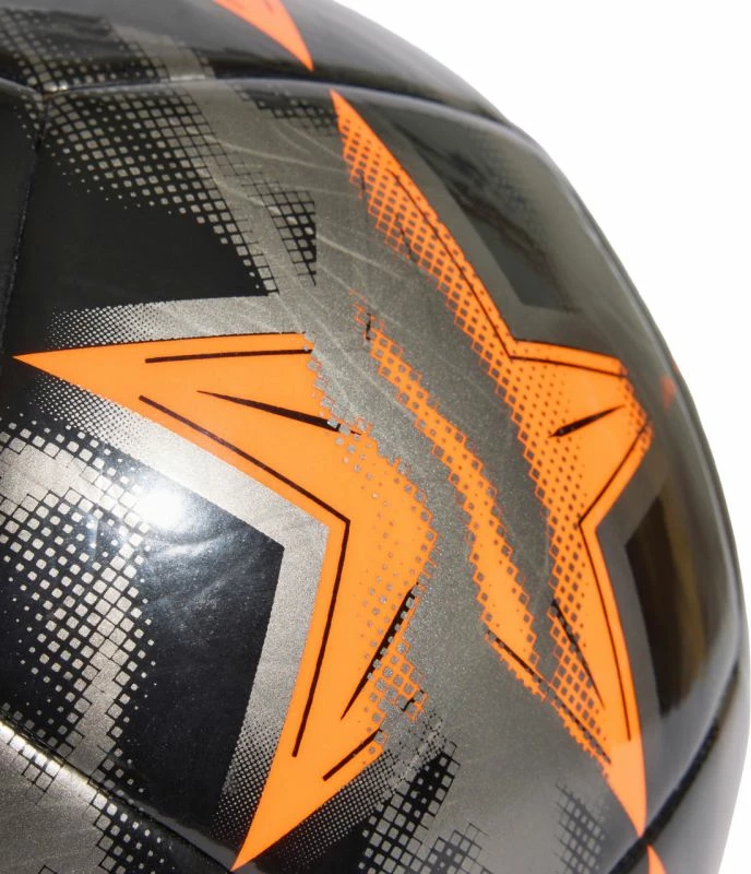 Top futbolli adidas UCL Club 26/27 League Stage KE9762, i zi/argjendtë/portokalli [Madhësia: 3]