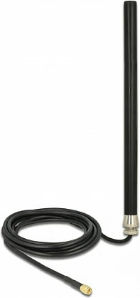 Antenë DeLOCK 89529, SMA, kabllo RG-58 3 m, 3 dB, e zezë