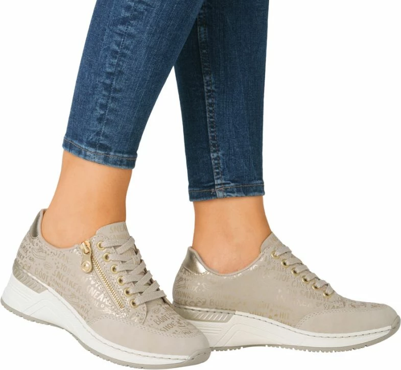 Atlete për femra Rieker, bezhë