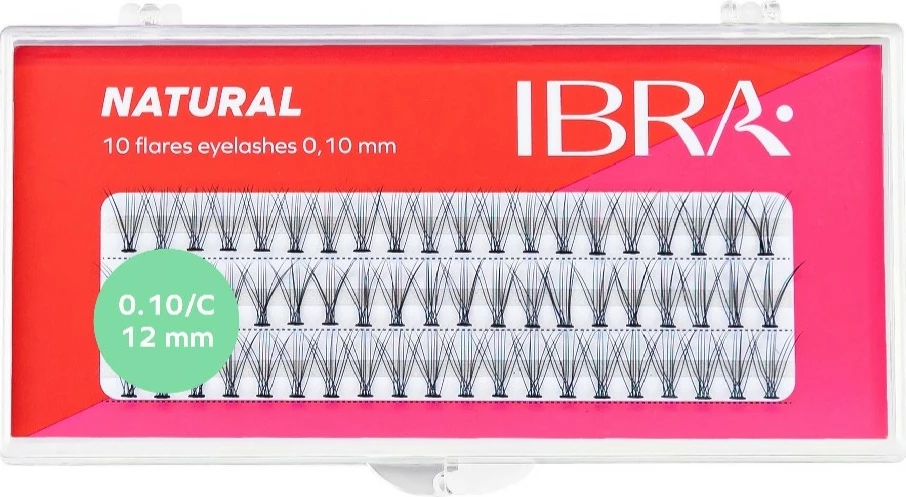 Qerpikë të ndarë Ibra 0.10 C-12mm për femra, 60 copë