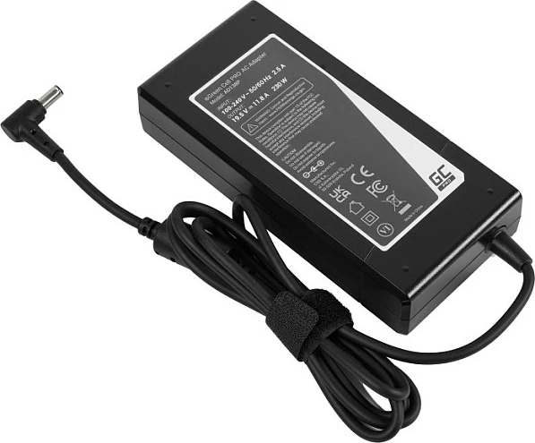 Karikues laptopi Green Cell PRO 19.5V 11.8A 230W për Asus ROG Strix G531GU, i zi