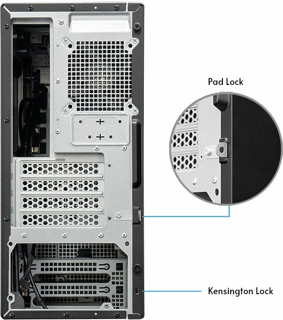 Kasë Chieftec BS-20B-OP mini tower uATX/Mini-ITX, pa PSU, USB-C, pa dritare, e zezë
