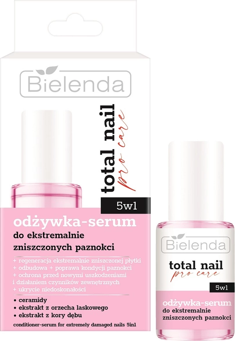 Serum kondicionues për thonj Bielenda Total Nail Pro-Care 5-in-1, 10ml