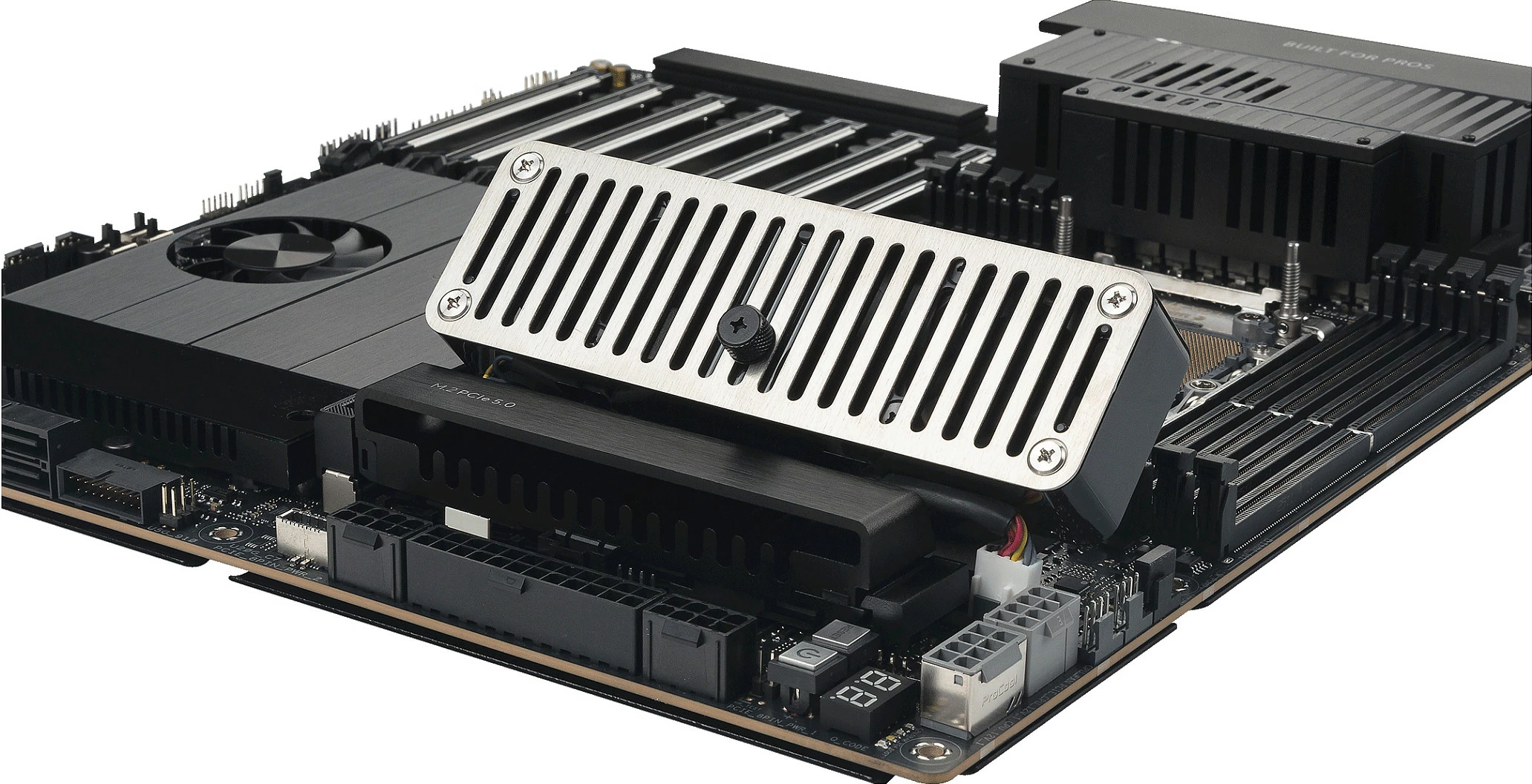 Pllakë amë ASUS Pro WS W890E-SAGE SE, Socket LGA 4710-2, DDR5 ECC, PCIe 5.0, 10GbE, e zezë