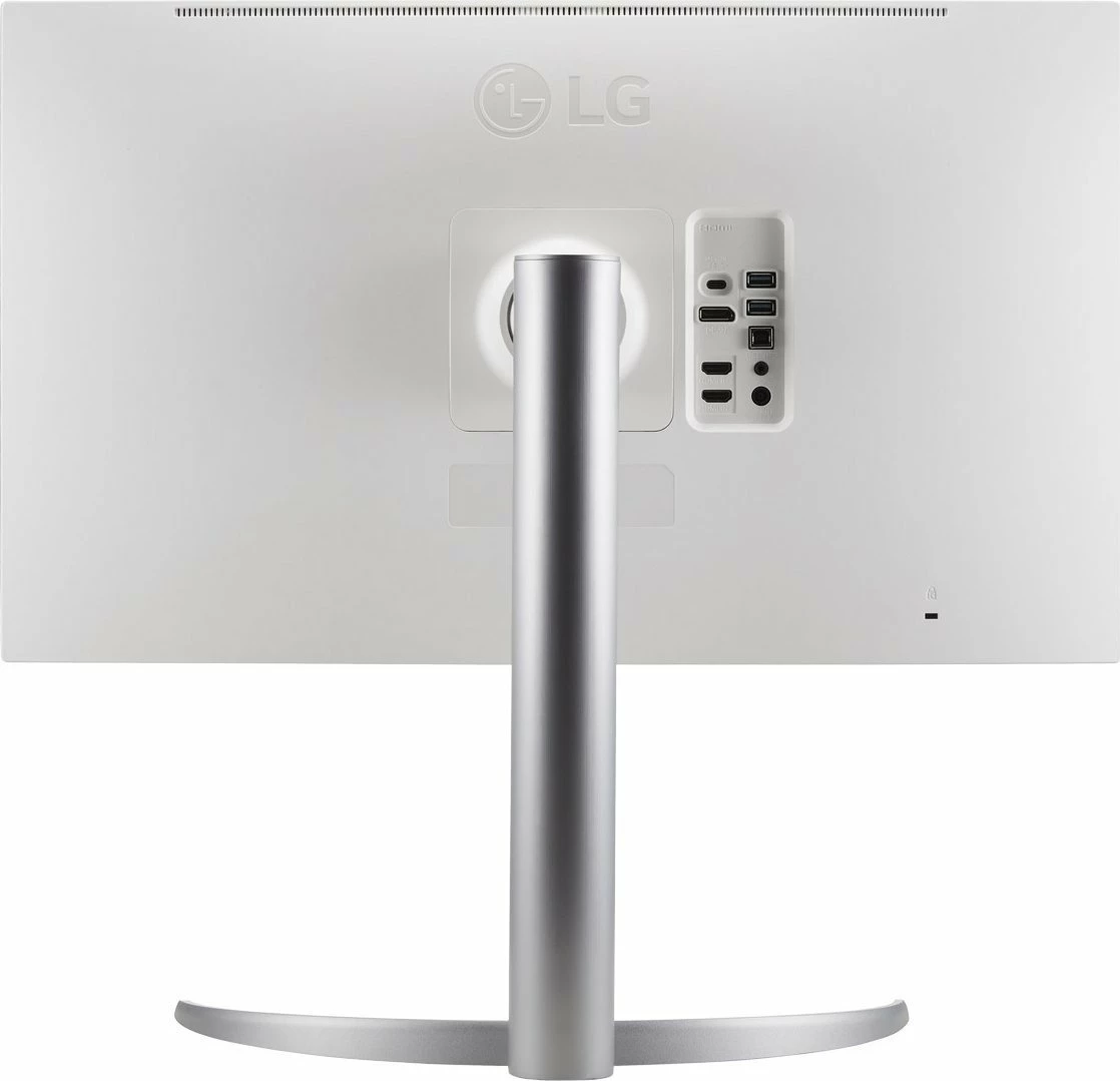 Monitor LG UltraFine 27UQ850V-W 27" UHD 4K IPS, HDR400, USB-C, bardhë/argjendtë