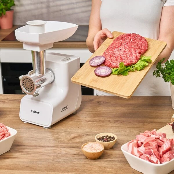 Makinë mishi Zelmer ZMM3512B, 1500 W, Bardhë