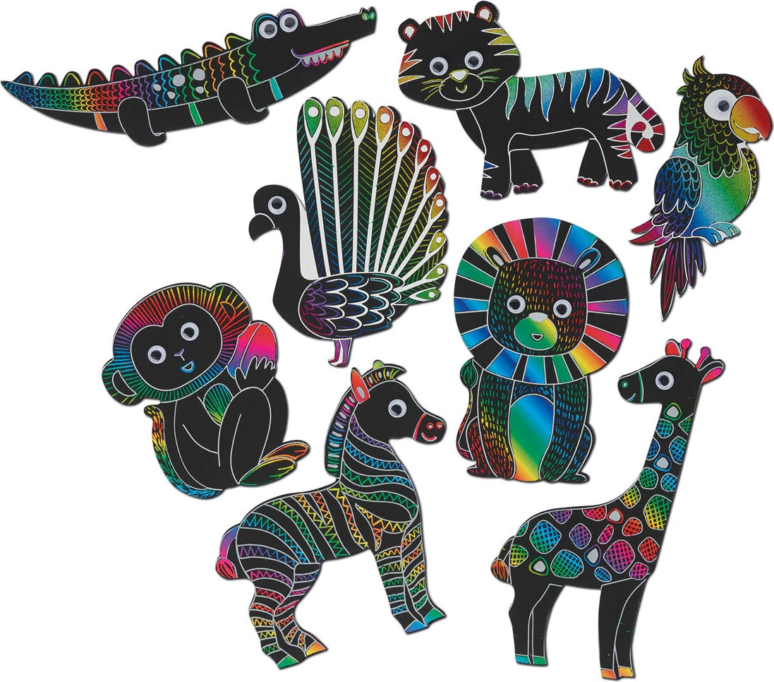 Early Learning Centre Scratch Art Magnets