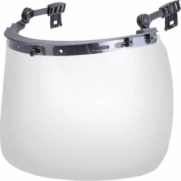 Mbrojtëse fytyre për helmetë industriale LAHTI PRO L1520400, polikarbonat, transparente