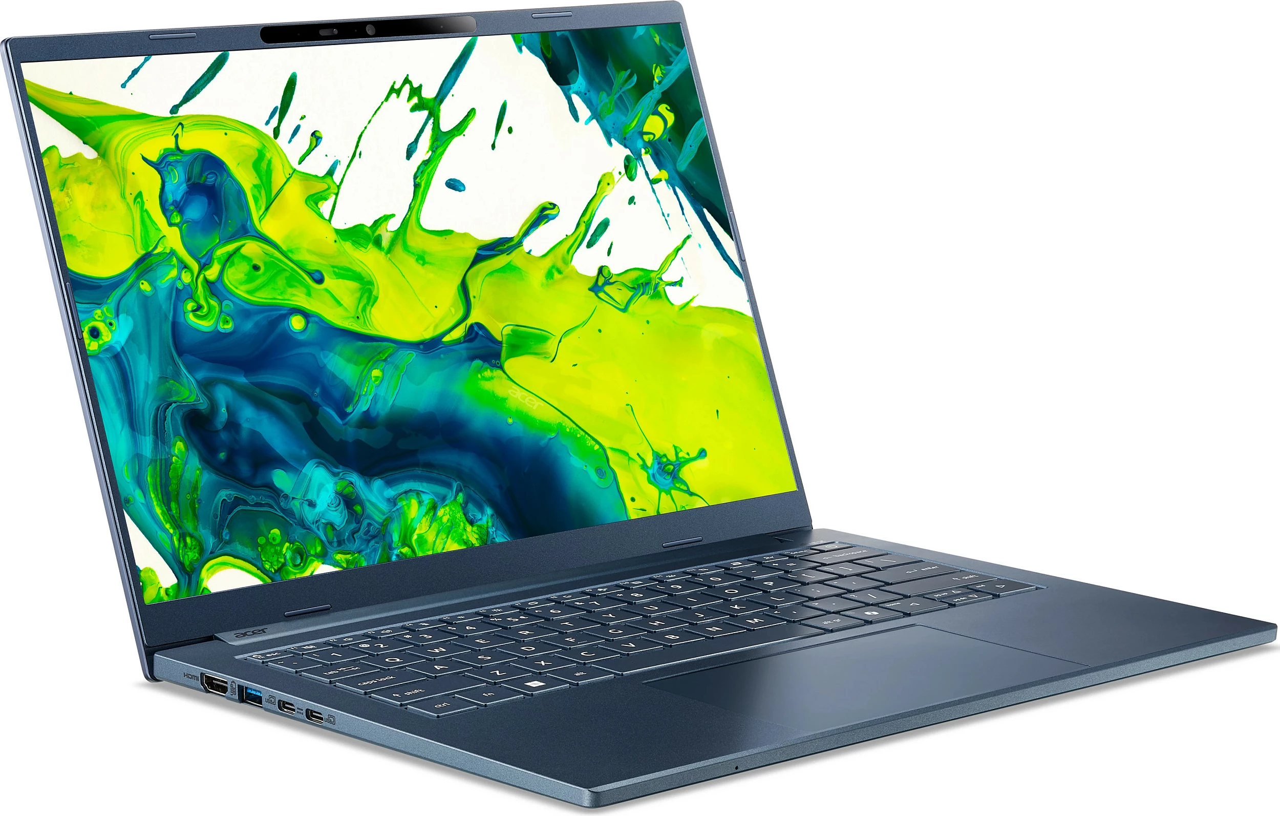 Laptop Acer Aspire 14 AI A14-11M-X0Q0, Snapdragon X X1-26100, 32GB RAM Memorje, 1TB SSD, 14" WUXGA, Windows 11 Home, gri e errët