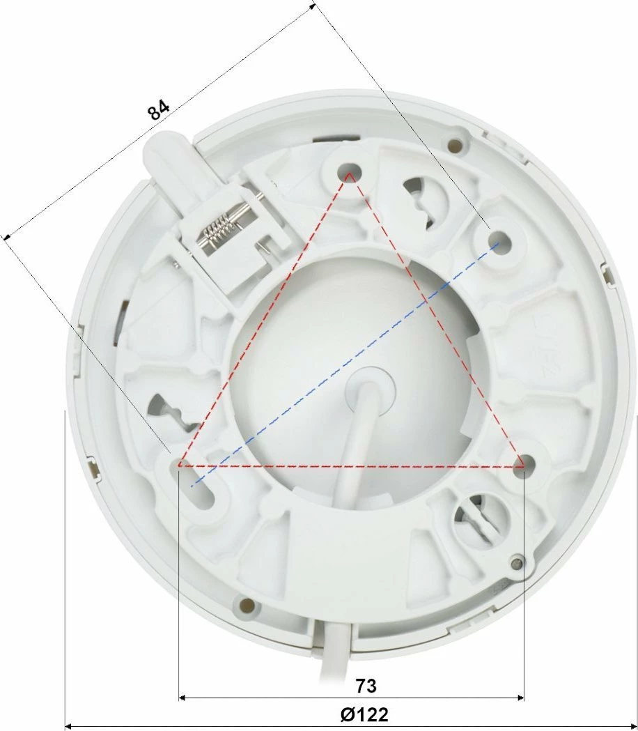 Kamerë IP sigurie Dahua IPC-HDW2841TM-S-0280B WizSense 8MP 4K, 2.8mm, e bardhë