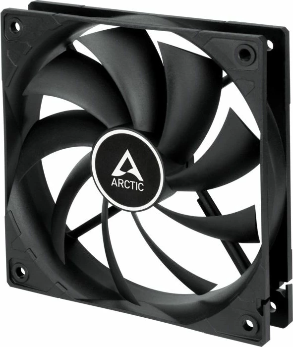 ventilator për kasë kompjuteri ARCTIC F12 PWM PST 120mm 4-pin, i zi