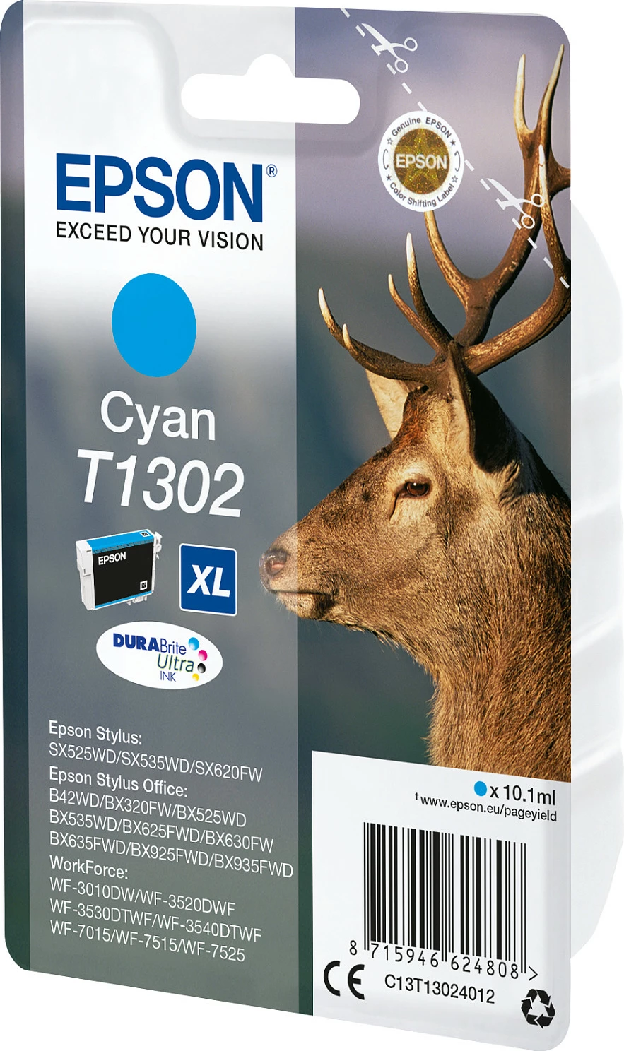 Toner Epson T1302 XL cyan