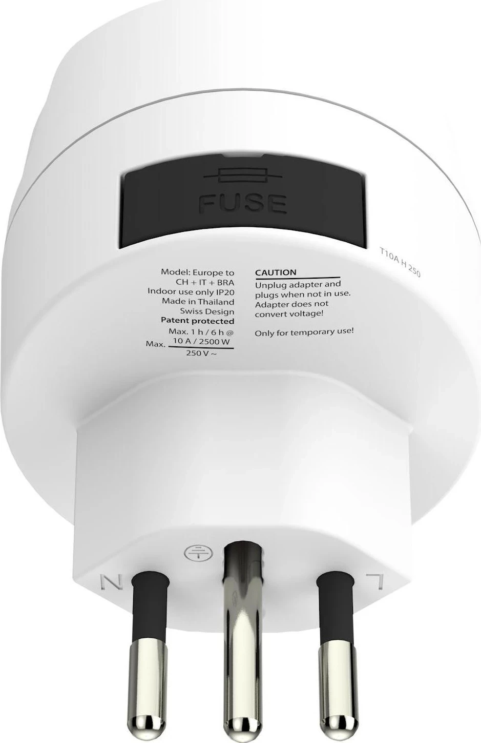 Adapter udhëtimi SKROSS Europe to CH+IT+BRA