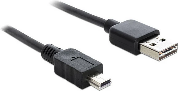 Kabllo USB DeLOCK 85554, USB-A në Mini-USB B, 2 m, USB 2.0, e zezë