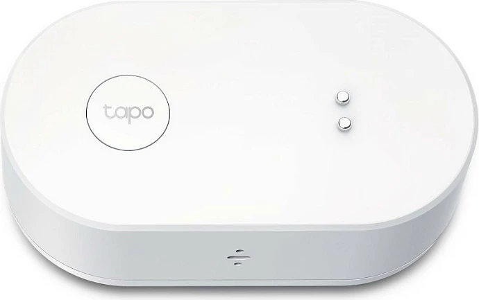 Sensor smart për rrjedhje uji TP-Link Tapo, alarm 90 dB, IP67, me bateri AAA, i bardhë