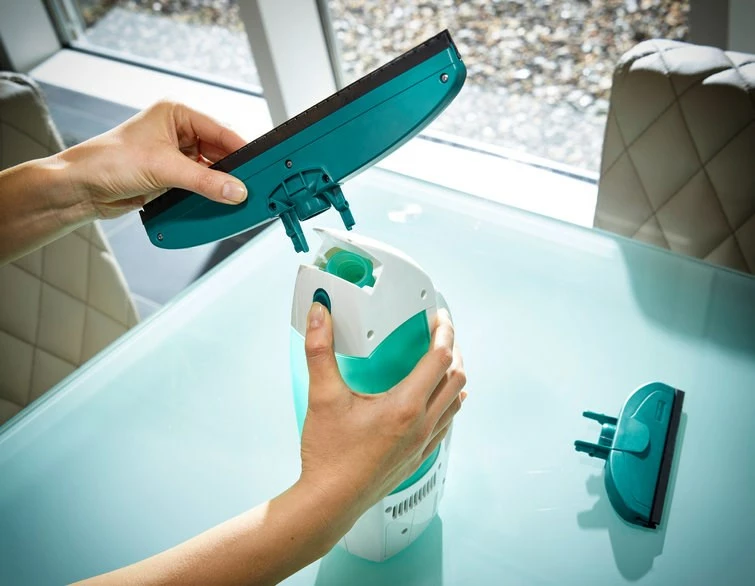 Pastrues elektrik për dritare Leifheit 51016, kaltër/bardhë