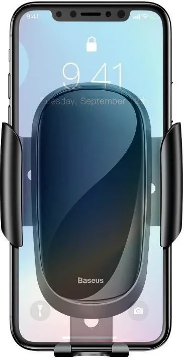 Mbajtës telefoni Baseus Future Gravity Car Mount SUYL-WL01, për grilë ajri, i zi