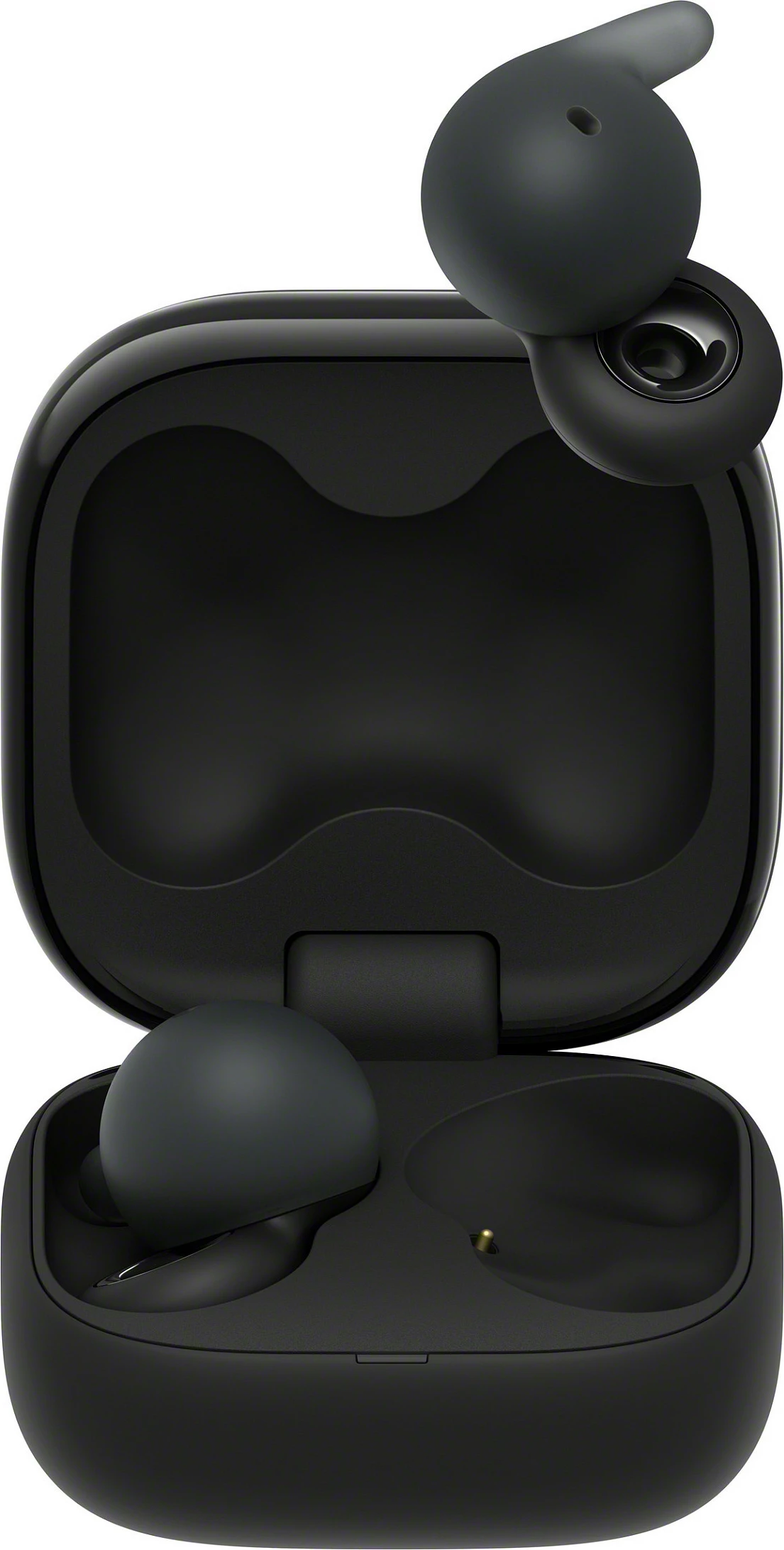 Kufje Sony LinkBuds Open WFL910B, wireless, Bluetooth 5.3, me kuti karikimi, 22 orë, të zeza