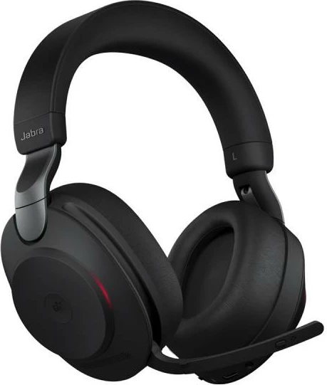 Kufje Jabra Evolve2 85 MS Stereo (28599-999-989), kabllo 1m, të zeza