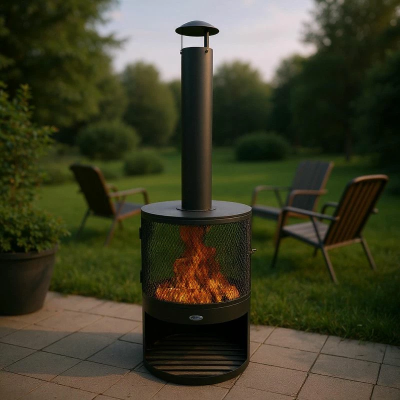 Oxhak kopshti Heat për meshkuj/femra, i zi