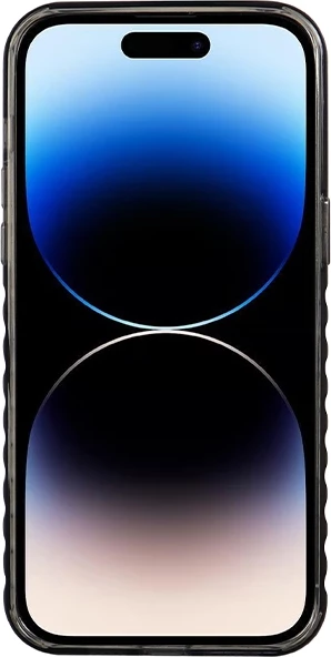 Mbështjellës Audi IML Big Logo MagSafe për iPhone 14 Pro, i zi