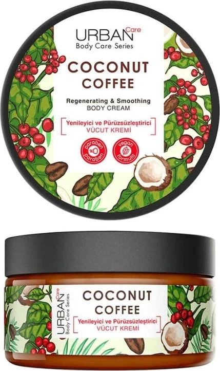 Krem për trup Urban Care Coconut Coffee, 200 ml