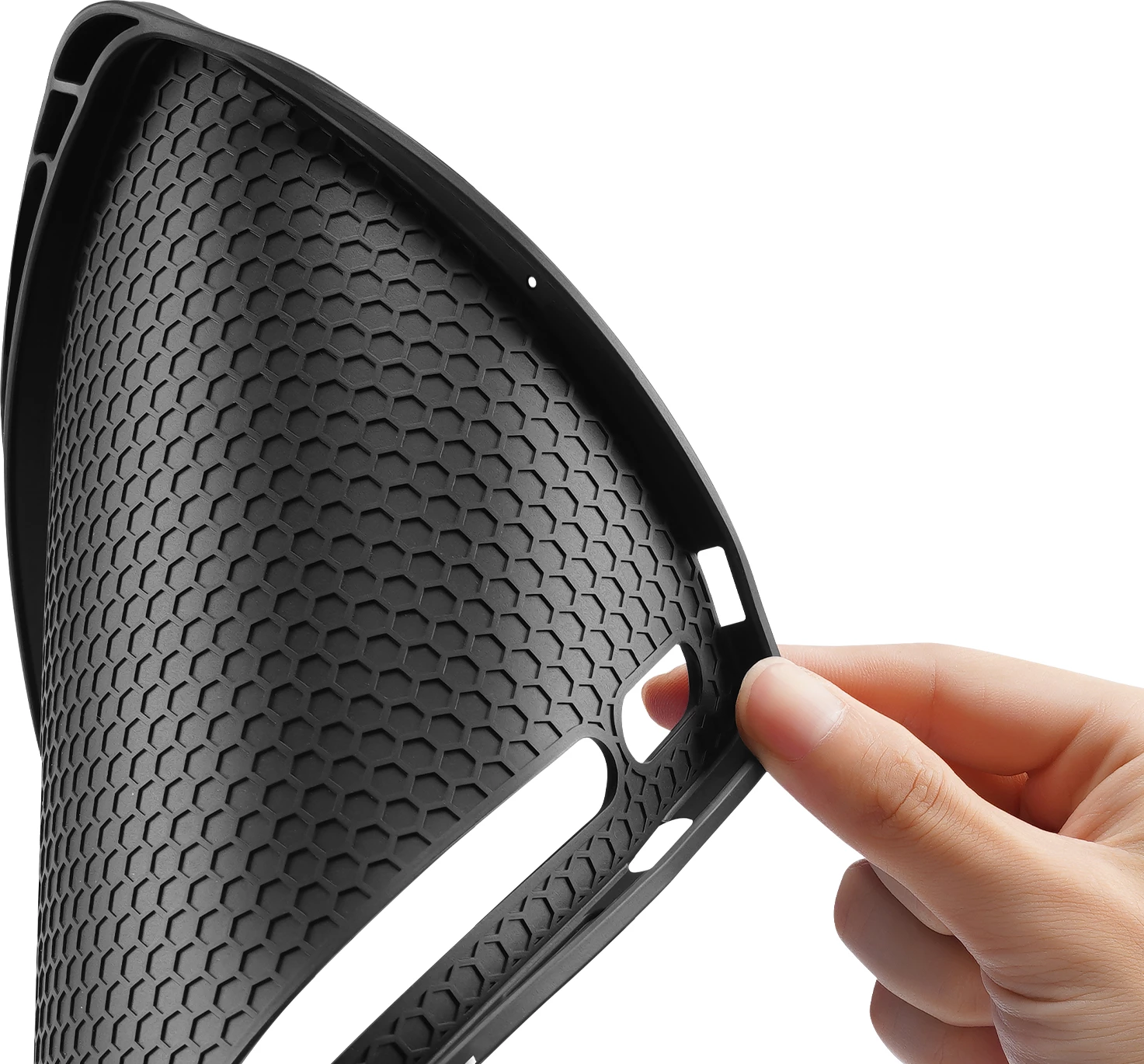 Mbështjellës tablet Dux Ducis Domo për Samsung Galaxy Tab S10+, S9+, S9 FE+, ECO lëkurë PU, me stand dhe kapak, e zezë
