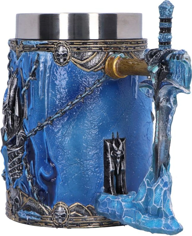 Mug NEMESIS NOW World of Warcraft The Lich King 15.5 cm, blu, me insert inox