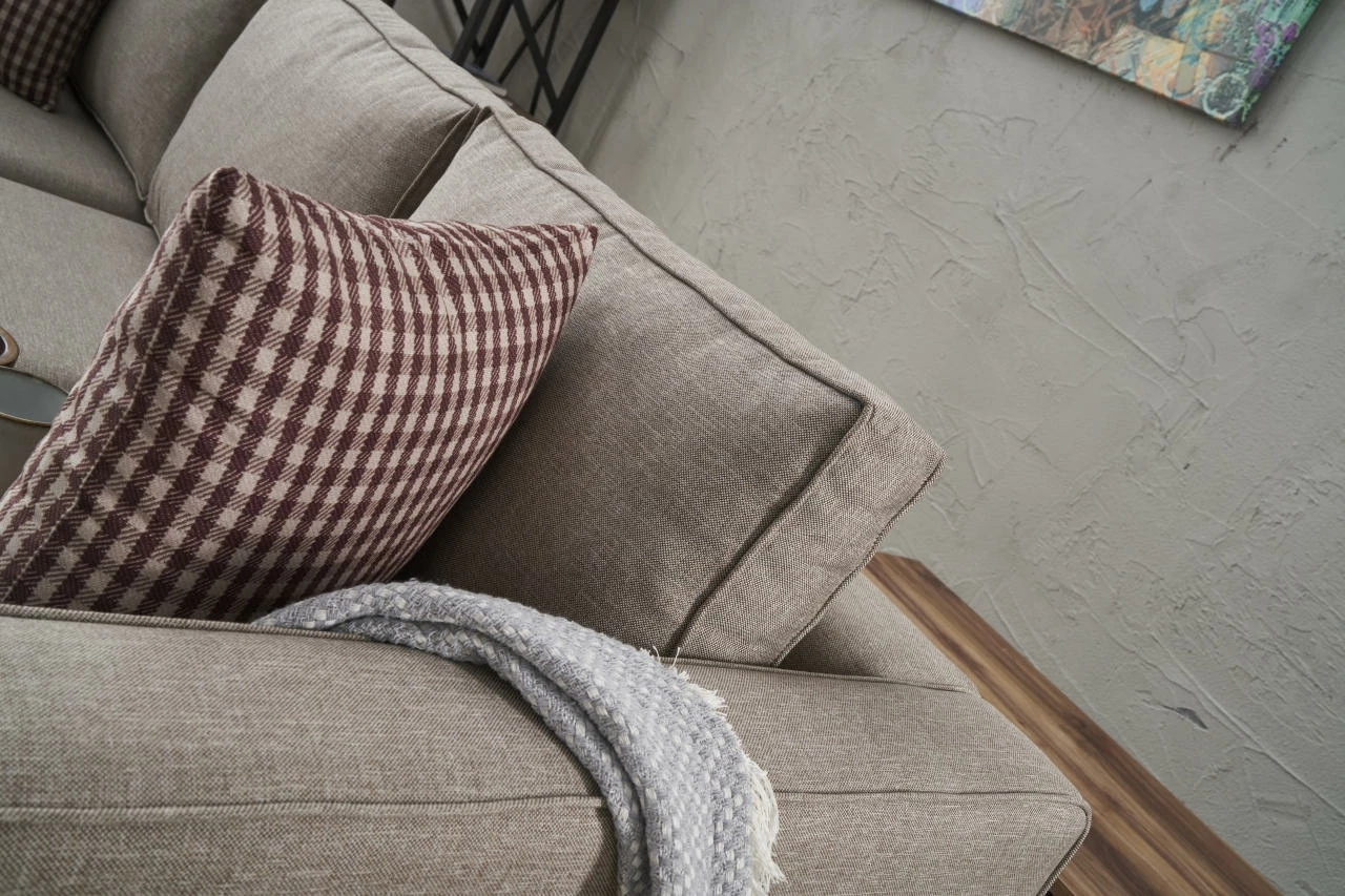 Divan treshe Atelier del Sofa, lino Kale, krem