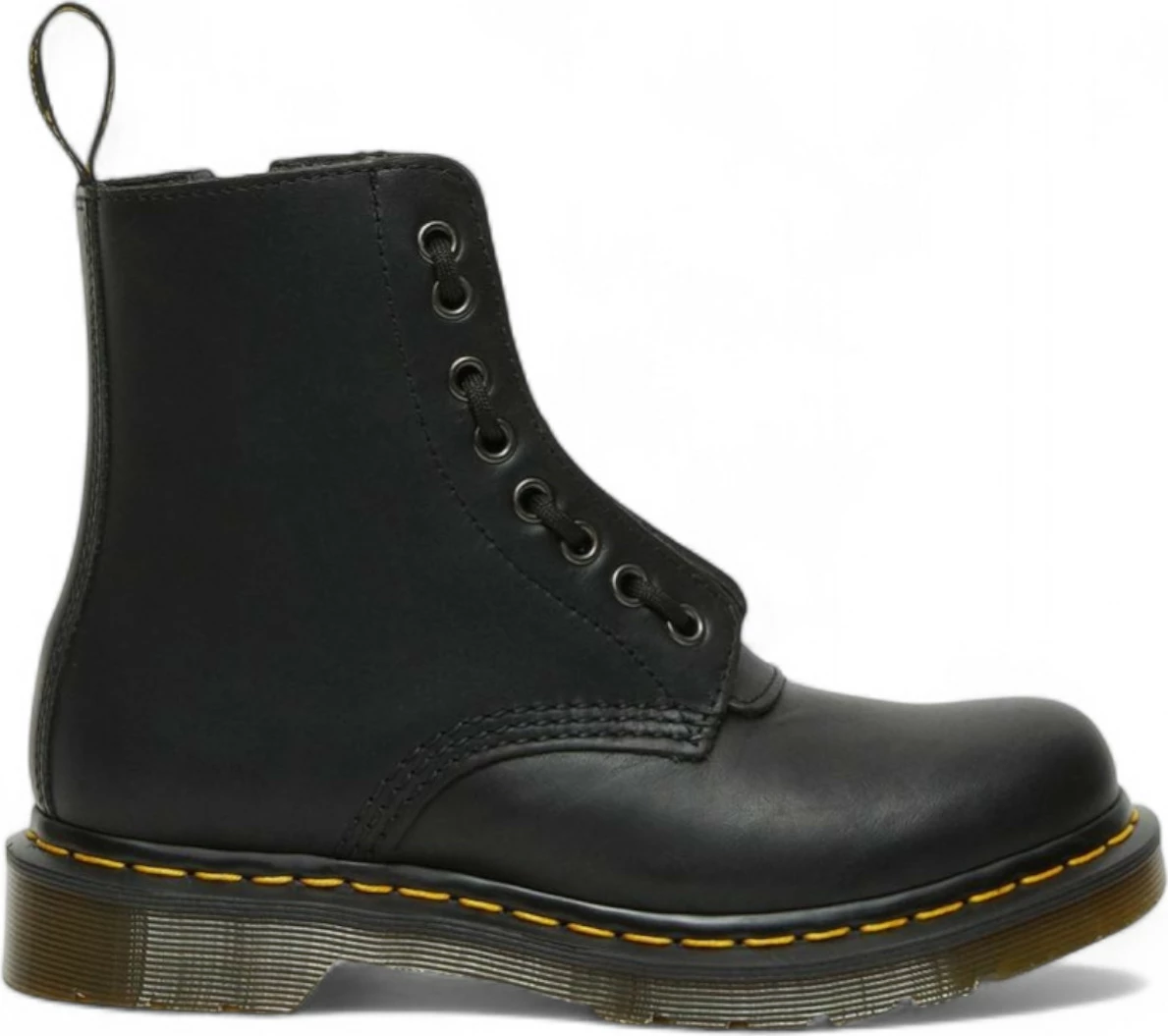 Çizme për femra Dr. Martens 1460 Pascal Frnt Zip Nappa 23863001, të zeza