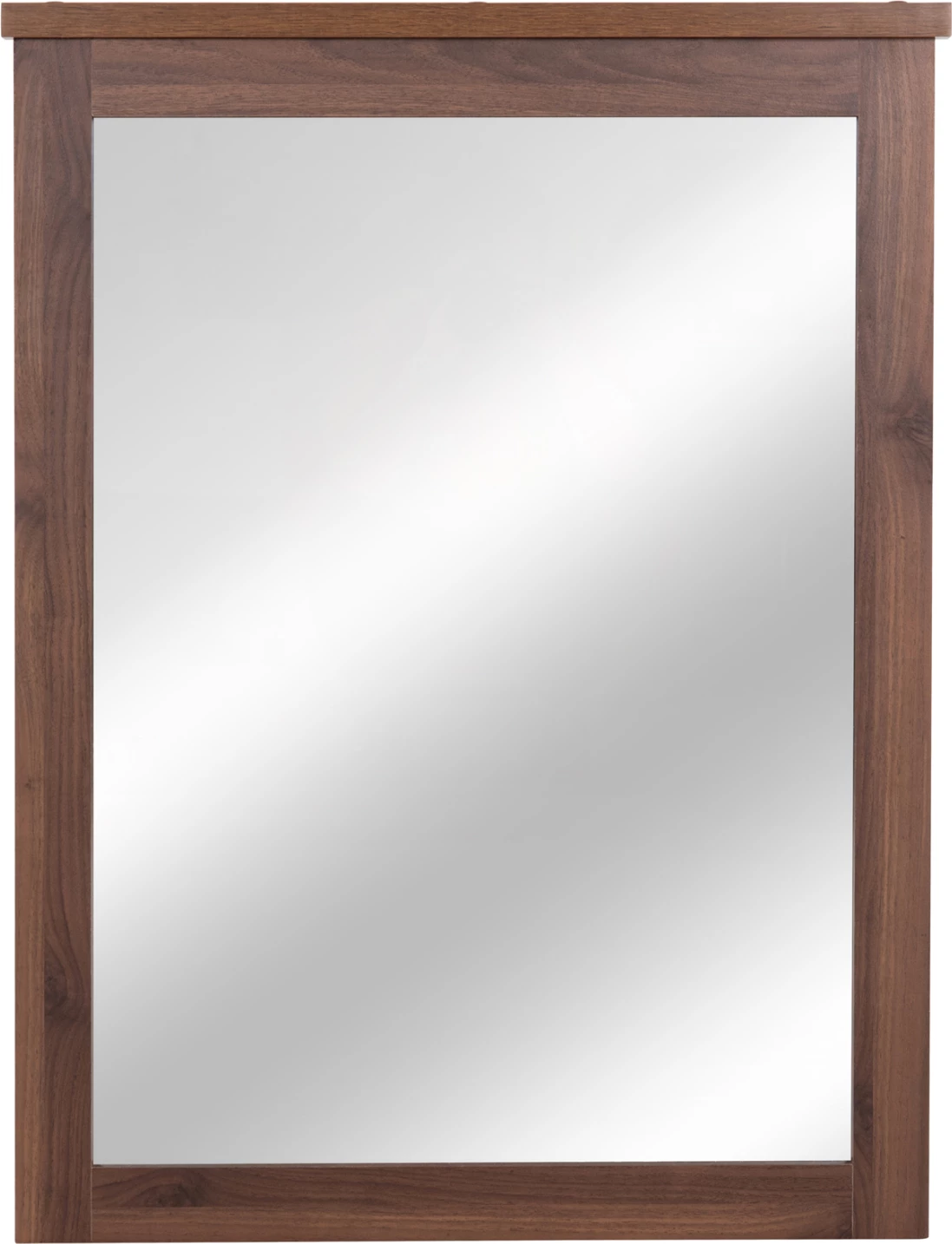 Pasqyrë muri ROSEMARY, kornizë ngjyrë arre/wenge, melaminë, 73x4x93cm