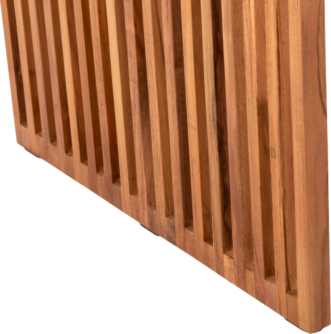 Tavolinë kafeje NYA, dru tik, ngjyrë natyrale, FH9568, 100x50x45H cm